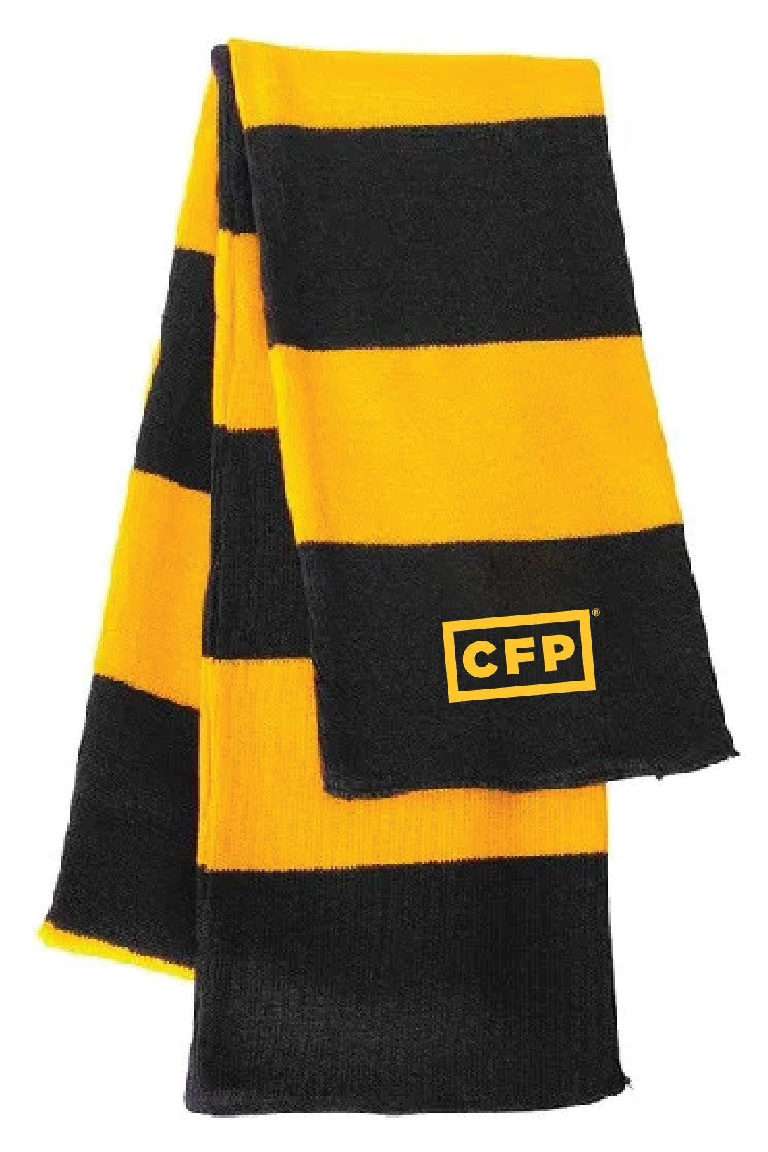 Sportsman Rugby Striped Knit Scarf
