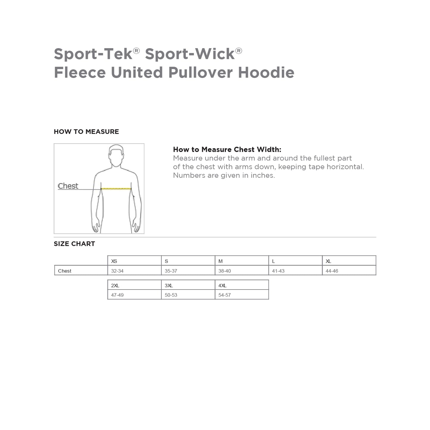 Unisex Sport-Tek Sport-Wick Fleece Pullover