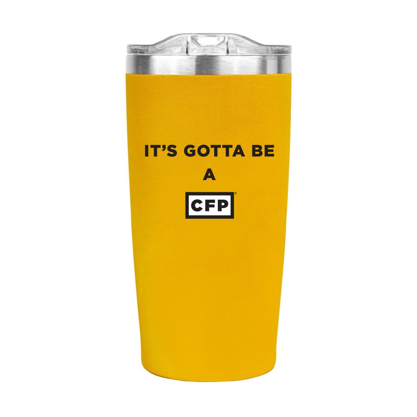 Yellow Coffee Tumbler