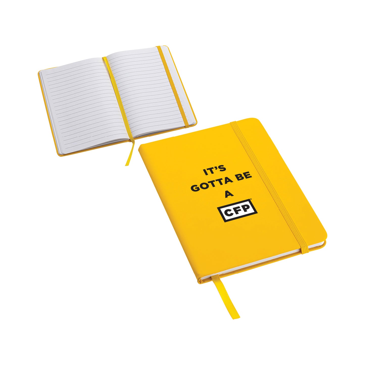 Yellow Hard Cover Journal
