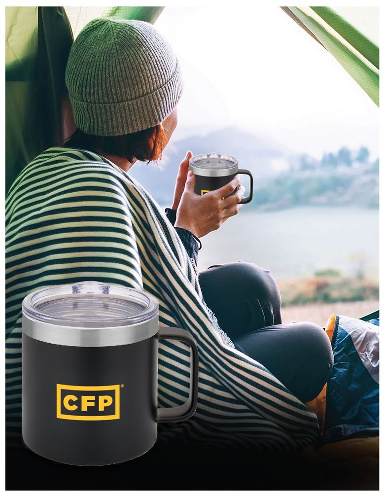 14 oz. Stainless Steel Vacuum Camp Mug
