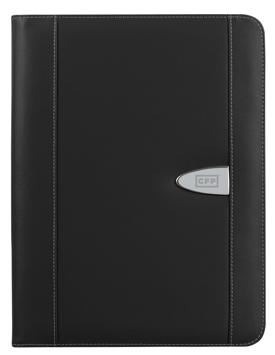 Eclipse Bonded Leather Zippered Portfolio w/ Calculator