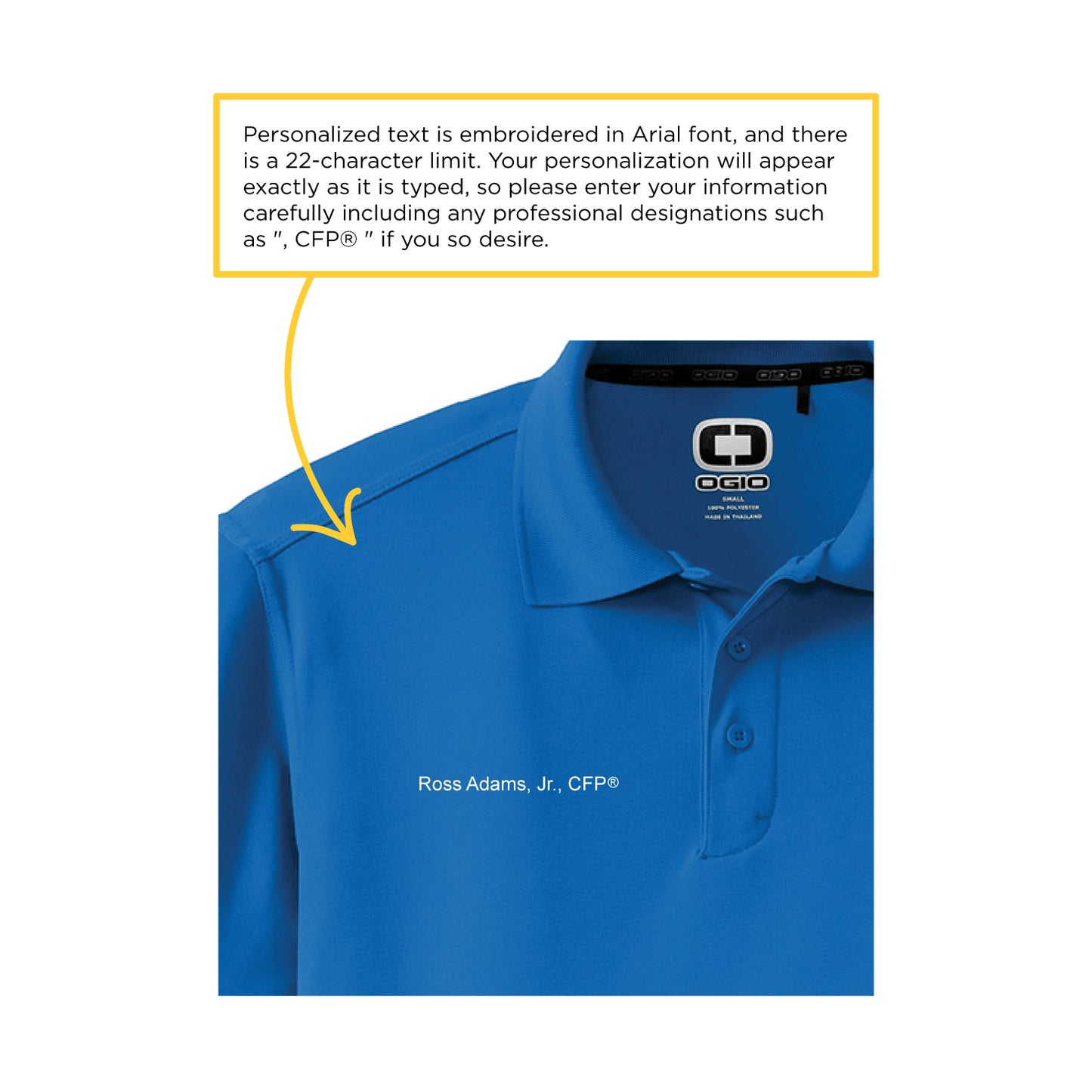 OGIO Women's Personalized Pique Polo