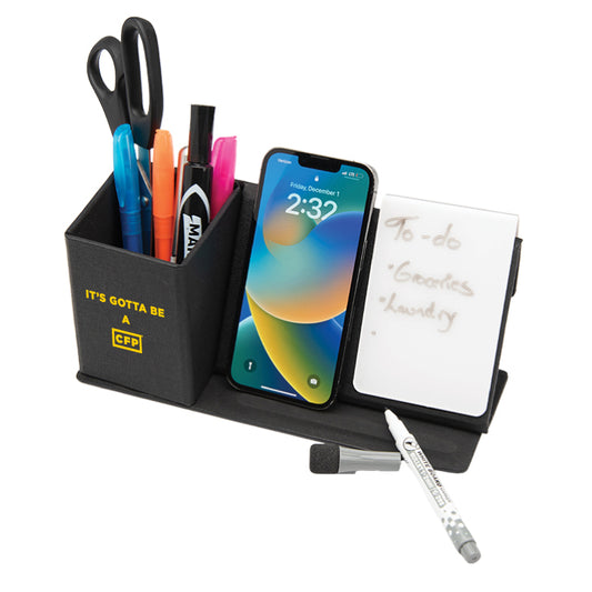 Wireless Charging Desk Organizer