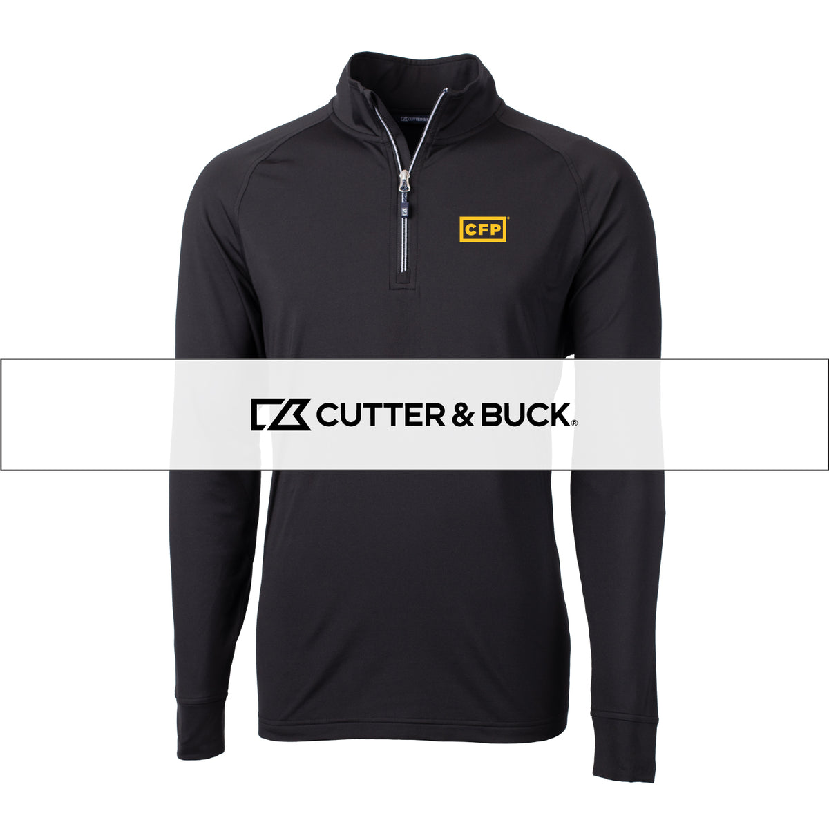 Men's Cutter & Buck Knit Stretch 1/4-Zip