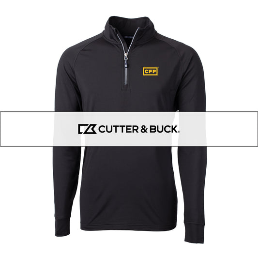 Men's Cutter & Buck Knit Stretch 1/4-Zip