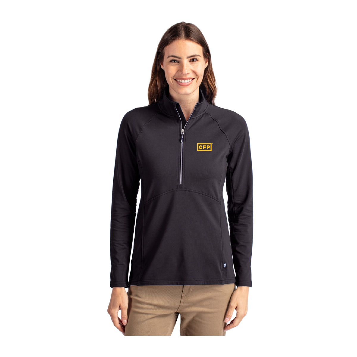 Women's Cutter & Buck Knit Stretch 1/2-Zip